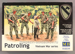 Сборные фигуры из пластика MB 3599 К Патрулирование.Война во Въетнаме (1/35) Master Box (Q445-165) (Q445-165)