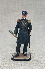 Миниатюра в росписи Адмирал Нахимов, 1855 г. 54 мм, Студия Большой полк - фото