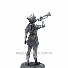 Миниатюра из металла Пионерка с горном 54 мм, EK Castings (USSR-05) (USSR-05)