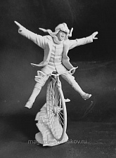 Сборная миниатюра из смолы Германский пилот, 1914-18, 54 мм, Chronos miniatures - фото