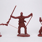 Лесные индейцы, XVIII в. набор из 6 фигур, Солдатики "Урфина Джюса"