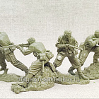 Красная Армия. ВДВ. 1942 г. (1:32) Plastic Platoon (PP086) (PP086)