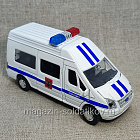 Ford Transit Полиция, Технопарк 1/43 (Q540-0096) (Q540-0096)