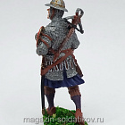 Европейский арбалетчик, XIV в., 54 мм, Soldanir (QF0488) (QF0488)