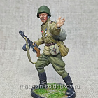 Гвардии рядовой Красной Армии,1943-45 гг., 54мм, Красный фронт, 54 мм (КФ-018) (КФ-018)