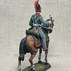 Миниатюра из олова Трубач драгунского полка 1812 г., 54 мм, Студия Большой полк (ИЛ2776.12.02.54) (ИЛ2776.12.02.54)
