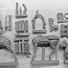 Сборная миниатюра из смолы Драгун Испанской Колониальной Пограничной Жандармерии, 54 мм, Chronos miniatures (CHM-54377) (CHM-54377)