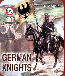 Солдатики из пластика LW 2026 German Knights 1:72, LW
