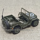 Американский армейский военный автомобиль Джип Виллис (QGM-094) (QGM-094)