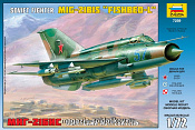 Сборная модель из пластика Самолет «МиГ-21БИС» (1/72) Звезда - фото