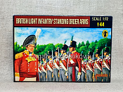 Солдатики из пластика British Light Infantry Standing Order Arms (1/72) Strelets - фото
