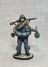 Боец в индивидуальном плавательном костюме 1939-43 гг., 54 мм, Студия Большой полк - фото