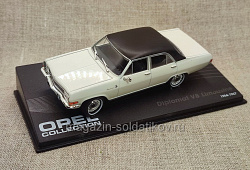 Opel Diplomat V8 Limousine 1964-1967 Creme/White 1:43, Altaya (Q307-133) (Q307-133)
