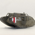 Mark V, модель бронетехники 1/72 «Руские танки» №100