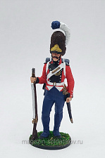 Гренадер Ольденбургского пехотного полка. Дания, 1807-13 гг., 54 мм, Soldanir - фото