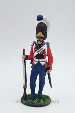 Гренадер Ольденбургского пехотного полка. Дания, 1807-13 гг., 54 мм, Soldanir - фото