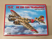 72161 СБ 2М-100 Катюшка бомбардировщик 1/72 ICM - фото