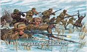 Солдатики из пластика ИТ Набор солдатиков «Советская пехота (зима 1943)» (1/72) Italeri - фото
