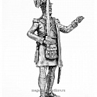 Миниатюра из олова 827 РТ Офицер 42-го Королевского шотландского полка «Черная стража», 54 мм, Ратник