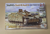 Сборная модель из пластика 8009 САУ StuH42 & StuG III Ausf.G ранняя версия (2 в 1) 1/35 Takom - фото