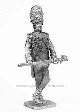 Миниатюра из олова 658 РТ Генерал Орденер 1804 год, 54 мм, Ратник - фото