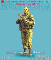 Сборная фигура из смолы Рядовой народного ополчения Новороссии (Славянск, лето 2014 г.). Одна фигура. 1:35 Tank - фото