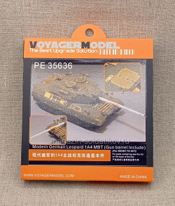 PE35636 Modern German Leopard 1A4 MBT (Gun barrel Include) Voyager Model (1/35) (QM-175) (QM-175)
