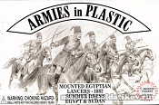 Конные египетские уланы. 1882 г., 1/32, Armies in plastic - фото