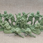 Солдатики из пластика US Raingers D-Day 1/32, Mars (32036) (32036)