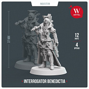 Сборные фигуры из смолы Interrogator Benedictia, 28 мм, Артель авторской миниатюры «W» - фото