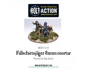 (LFJ-03) Fallschirmjager MG 42 BLI, Warlord. Wargames (игровая миниатюра) - фото