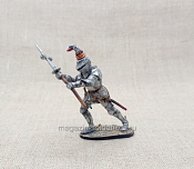 Миниатюра из олова Рыцарь на турнире, 54 мм, Большой полк - фото