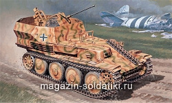 Сборная модель из пластика ИТ Танк Sd.Kfz. 140 Flakpanzer 38 Gepard (1/35) Italeri