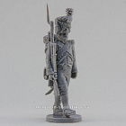 Сборная миниатюра из смолы Сержант гренадёрской роты,идущий, Франция, 28 мм, Аванпост