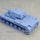 Советский тяжёлый танк КВ-1 3D 1/56 3Д Корнукопия (552-023) (552-023)
