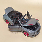 Bentley Continental кабриолет серый, 1:18, Burago (Q307-118) (Q307-118)