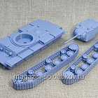 Советский тяжёлый танк КВ-1 3D 1/56 3Д Корнукопия (552-023) (552-023)