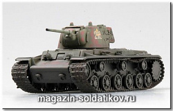 Масштабная модель в сборе и окраске Танк КВ-1 мод. 1942 г. (1:72) Easy Model