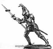Миниатюра из металла Рыцарь Ричард де Бошан, 54 мм Новый век - фото