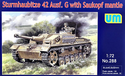 Сборная модель из пластика САУ Sturmhaubitze 42 Ausf.G 1:72 UM