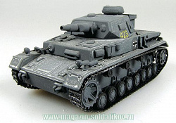 Масштабная модель в сборе и окраске Танк PANZER IV AUSF.F1 14.Pz.Div., Russia 1942, Panzerstahl (88002) (88002)