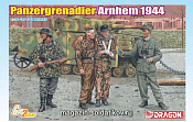 Сборные фигуры из пластика Д Панцергренадеры, Арнхем 1944 (1/35) Dragon - фото