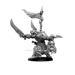 Rat Warlord, 28 mm Punga miniatures (WR001) (WR001)