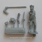 Сборная миниатюра из смолы Гандлангер 28 мм, Аванпост (12085) (12085)