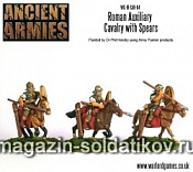 Сборные фигуры из пластика Римские Кавалеристы с Копьями BLI Warlord - фото