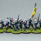 Фигурки из металла Русская гвардейская пехота #1 (24 шт) 28 мм АРЕС (RA-39) (RA-39)