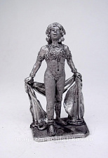 Миниатюра из олова 140 РТ Девушка-шпион, 1905-1916, 54 мм, Ратник - фото