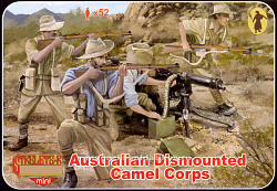 Солдатики из пластика Australian Camel Corps Dismounted (1/72) Strelets (М131) (М131)