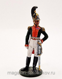 Миниатюра из олова Полковник Лейб-гвардии драгунского полка, 1810-15 гг., Студия Большой полк (ИЛ0552.12.02.54) (ИЛ0552.12.02.54)