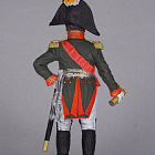 Миниатюра в росписи Генерал Д.С.Дохтуров. Россия, 1812 г., 1:32, Сибирский партизан (СП080) (СП080)